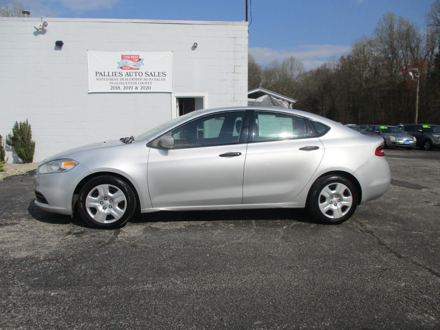 2013 SILVER Dodge Dart (1C3CDFAA4DD) , AUTOMATIC transmission, located at 540a Delsea Drive, Sewell, NJ, 08080, (856) 589-6888, 39.752560, -75.111206 - Photo#2